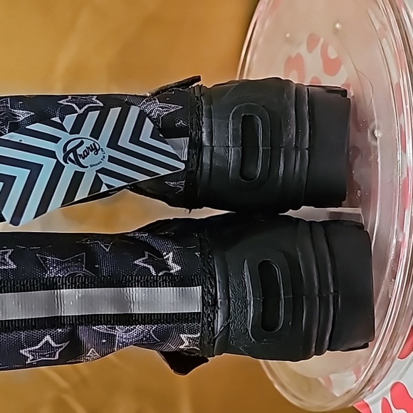 J Toddler Boys Girls Purple Star Snow Boot Waterproof Insulated Traction Sole 12 - Picture 6 of 8